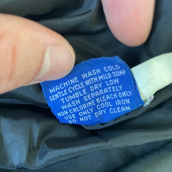 VTG Starter Jacket NFL MIAMI DOLPHINS Puffer Coat w Hood Mens Large Pullover - Picture 12 of 16